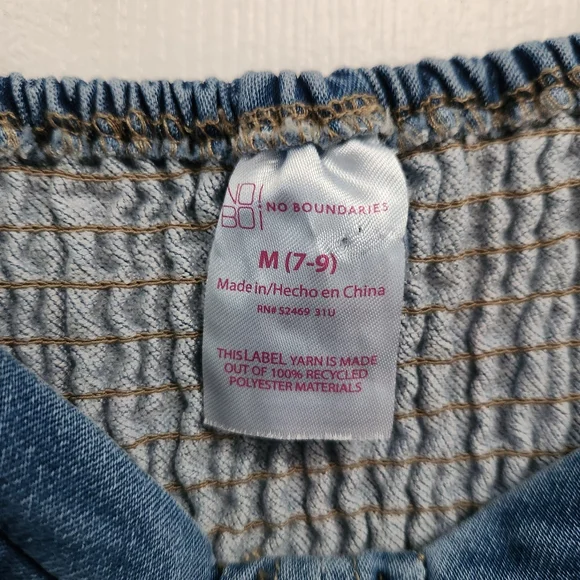 No Boundaries Denim Blue Corset - Picture 4 of 11